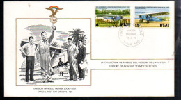 FIJI FDC 1978 AVIATION - Flugzeuge