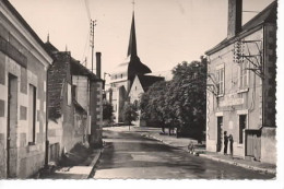 POULAINES   LA POSTE ET L EGLISE  CPSM - Other & Unclassified