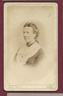 300524 - PHOTO CDV JOHN GREEN JERSEY ILE ANGLO NORMANDE - Portrait Femme - Other & Unclassified