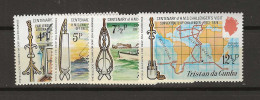 1973 MNH Tristan Da Cunha Mi 181-84 Postfris** - Tristan Da Cunha