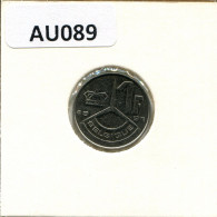 1 FRANC 1991 FRENCH Text BELGIQUE BELGIUM Pièce #AU089.F.A - 10 Frank