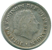 1/10 GULDEN 1959 NETHERLANDS ANTILLES SILVER Colonial Coin #NL12246.3.U.A - Antillas Neerlandesas