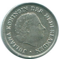 1/10 GULDEN 1966 NIEDERLÄNDISCHE ANTILLEN SILBER Koloniale Münze #NL12760.3.D.A - Antillas Neerlandesas