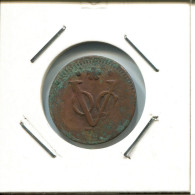 176? HOLLAND VOC DUIT NIEDERLANDE OSTINDIEN NY COLONIAL PENNY #VOC2810.7.D.A - Niederländisch-Indien