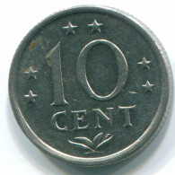 10 CENTS 1970 ANTILLAS NEERLANDESAS Nickel Colonial Moneda #S13369.E.A - Netherlands Antilles