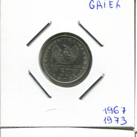 50 LEPTA 1967 GREECE Coin #AK471.U.A - Greece