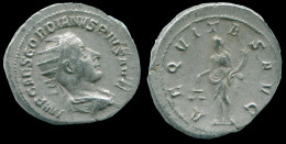 GORDIAN III AR ANTONINIANUS ROME Mint AD 240-241 AEQVITAS AVG #ANC13130.43.E.A - L'Anarchie Militaire (235 à 284)