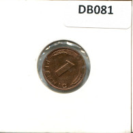 1 PFENNIG 1987 G BRD ALEMANIA Moneda GERMANY #DB081.E.A - 1 Pfennig
