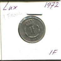 1 FRANC 1972 LUXEMBOURG Pièce #AT210.F.A - Lussemburgo