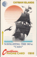 TARJETA DE CAYMAN ISLANDS DE NAVIGATING THE 90 CASA - 8CCIE - Kaaimaneilanden
