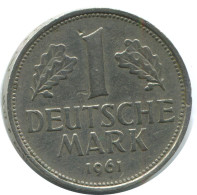 1 DM 1961 F WEST & UNIFIED GERMANY Coin #AG307.3.U.A - 1 Marco