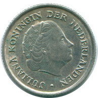 1/10 GULDEN 1963 NIEDERLÄNDISCHE ANTILLEN SILBER Koloniale Münze #NL12459.3.D.A - Nederlandse Antillen