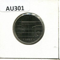 1 GULDEN 1982 NETHERLANDS Coin #AU301.U.A - 1980-2001 : Beatrix