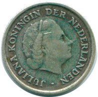 1/10 GULDEN 1960 NETHERLANDS ANTILLES SILVER Colonial Coin #NL12296.3.U.A - Nederlandse Antillen