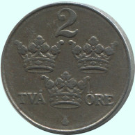 2 ORE 1918 SUECIA SWEDEN Moneda #AC737.2.E.A - Suède