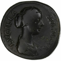 Lucille, Sesterce, 164-169, Rome, Bronze, TB, RIC:1746 - Les Antonins (96 à 192)
