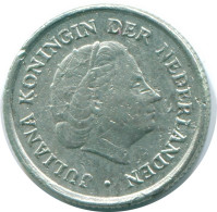 1/10 GULDEN 1966 ANTILLAS NEERLANDESAS PLATA Colonial Moneda #NL12704.3.E.A - Nederlandse Antillen