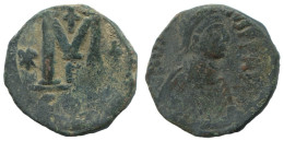 ANASTASIUS I FOLLIS Auténtico Antiguo BYZANTINE Moneda 17.3g/30mm #AA489.19.E.A - Byzantine