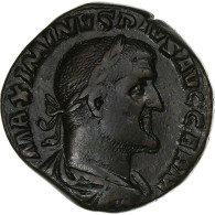 Maximin Ier Thrace, Sesterce, 236-238, Rome, Bronze, TTB, RIC:81 - The Military Crisis (235 AD To 284 AD)