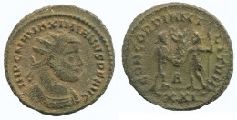 MAXIMIANUS ANTONINIANUS Heraclea A/xxi Concord 3.9g/23mm #NNN1811.18.D.A - The Tetrarchy (284 AD To 307 AD)