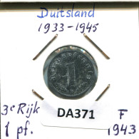 1 REICHSPFENNIG 1943 F ALEMANIA Moneda GERMANY #DA371.2.E.A - 1 Reichspfennig