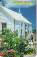 TARJETA DE LAS ISLAS CAYMAN  DE UNA IGLESIA -  163CCIB - Iles Cayman