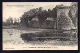 22 Chateaux De Bretagne - Ruines Du Chateau De CORLAY - Andere & Zonder Classificatie