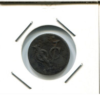 1735 HOLLAND VOC DUIT NIEDERLANDE OSTINDIEN NY COLONIAL PENNY #VOC2820.7.D.A - Indes Néerlandaises