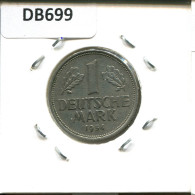 1 DM 1954 D BRD DEUTSCHLAND Münze GERMANY #DB699.D.A - 1 Marco