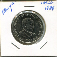 1 SHILLING 1989 KENYA Coin #AN746.U.A - Kenya