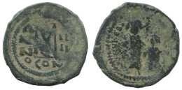 FLAVIUS JUSTINUS II FOLLIS Antiguo BYZANTINE Moneda 10.5g/33mm #AA498.19.E.A - Byzantine
