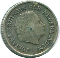 1/10 GULDEN 1963 NIEDERLÄNDISCHE ANTILLEN SILBER Koloniale Münze #NL12594.3.D.A - Antilles Néerlandaises