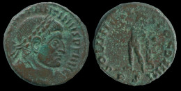 CONSTANTINE I SISCIA Mint ( S ) SOLI INVICTO COMITI SOL STANDING #ANC13230.18.E.A - The Christian Empire (307 AD Tot 363 AD)