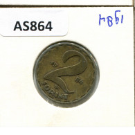 2 FORINT 1984 HUNGARY Coin #AS864.U.A - Hongarije