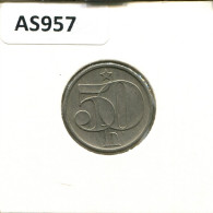 50 HALERU 1982 CZECHOSLOVAKIA Coin #AS957.U.A - Czechoslovakia