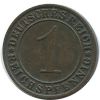 1 REICHSPFENNIG 1930 A ALLEMAGNE Pièce GERMANY #AE202.F.A - 1 Reichspfennig