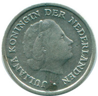 1/10 GULDEN 1962 NETHERLANDS ANTILLES SILVER Colonial Coin #NL12371.3.U.A - Nederlandse Antillen