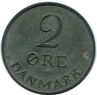 2 ORE 1967 DENMARK UNC Coin #M10397.U.A - Dänemark
