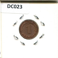 1 PFENNIG 1970 D BRD DEUTSCHLAND Münze GERMANY #DC023.D.A - 1 Pfennig