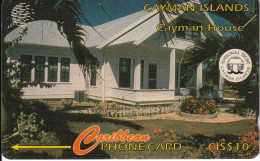 TARJETA DE LAS ISLAS CAYMAN  DE CAYMAN HOUSE -  11CCIC - Islas Caimán