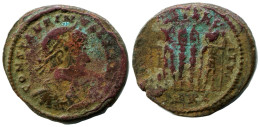 CONSTANTINE I MINTED IN CYZICUS FROM THE ROYAL ONTARIO MUSEUM #ANC10967.14.U.A - Der Christlischen Kaiser (307 / 363)