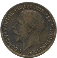 FARTHING 1919 UK GBAN BRETAÑA GREAT BRITAIN Moneda #AG775.1.E.A - B. 1 Farthing