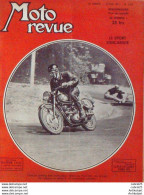 Moto Revue 1951 N°1037 Rossignol Java 350 Sidecar 750 Sidecar Deronne Verurocgen - 1900 - 1949