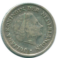 1/10 GULDEN 1956 ANTILLAS NEERLANDESAS PLATA Colonial Moneda #NL12116.3.E.A - Antilles Néerlandaises