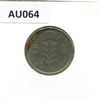 5 FRANCS 1973 DUTCH Text BÉLGICA BELGIUM Moneda #AU064.E.A - 5 Frank