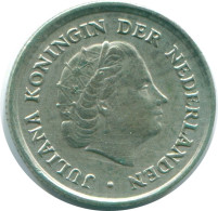 1/10 GULDEN 1966 NIEDERLÄNDISCHE ANTILLEN SILBER Koloniale Münze #NL12926.3.D.A - Nederlandse Antillen