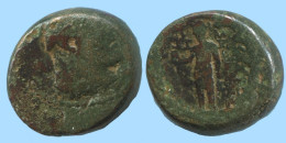 GENUINE ANTIKE GRIECHISCHE Münze 5.3g/16mm #AG013.12.D.A - Griechische Münzen