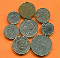 Collection MUNDO Moneda Lote Mixto Diferentes PAÍSES Y REGIONES #L10420.1.E.A - Other & Unclassified