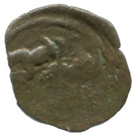 Auténtico Original Antiguo BYZANTINE IMPERIO Moneda 1.3g/20mm #AG733.4.E.A - Byzantines