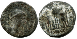 CONSTANTIUS II MINTED IN ALEKSANDRIA FOUND IN IHNASYAH HOARD #ANC10446.14.U.A - The Christian Empire (307 AD To 363 AD)